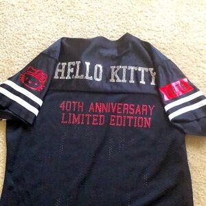 Sanrio Hello Kitty Baseball Jersey Shirt Size M Limited Edition40th Anniversary